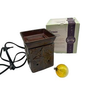 Scentsy Cosmos Mid Size Wax Warmer In Original Box Home Fragrance Vintage Decor